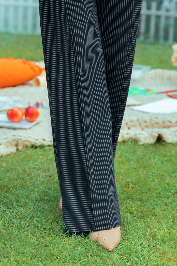 Yarn Dyed Black 2 Piece Suit - Almirah