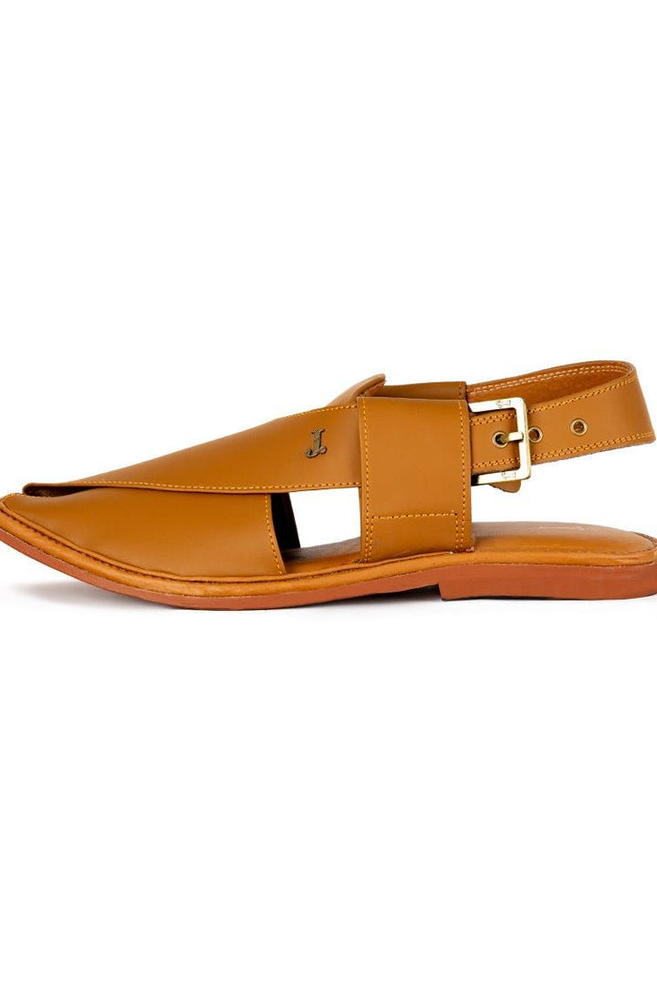 Brown Peshawari Chappal- J. Junaid Jamshed