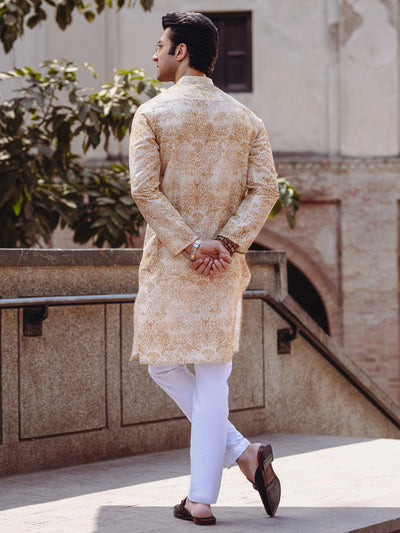 Cotton Mustard Kurta - Almirah
