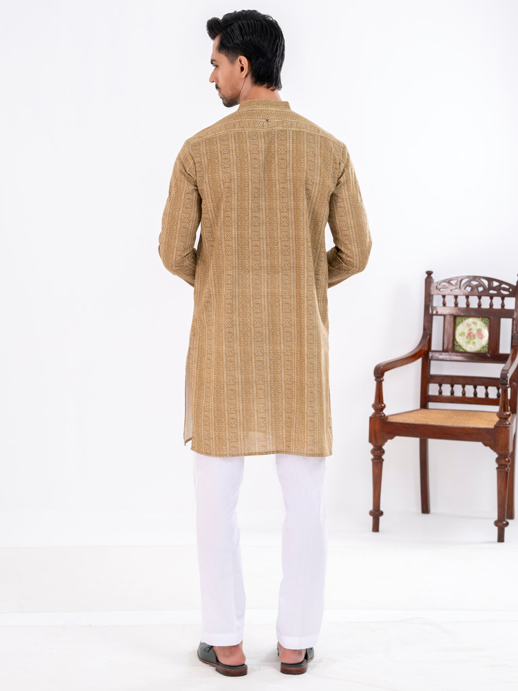 Cotton Light Green Kurta - Almirah