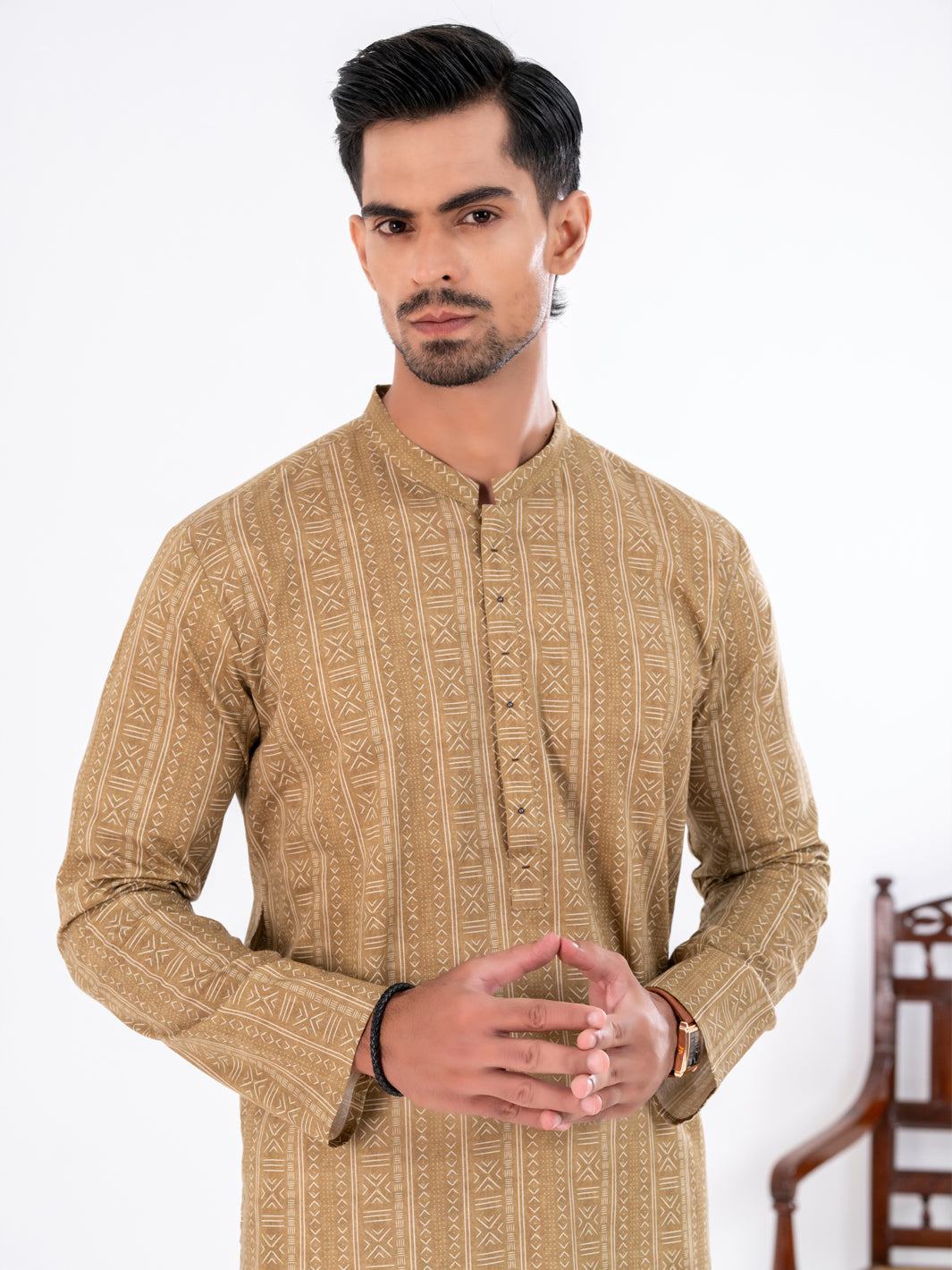 Cotton Light Green Kurta - Almirah