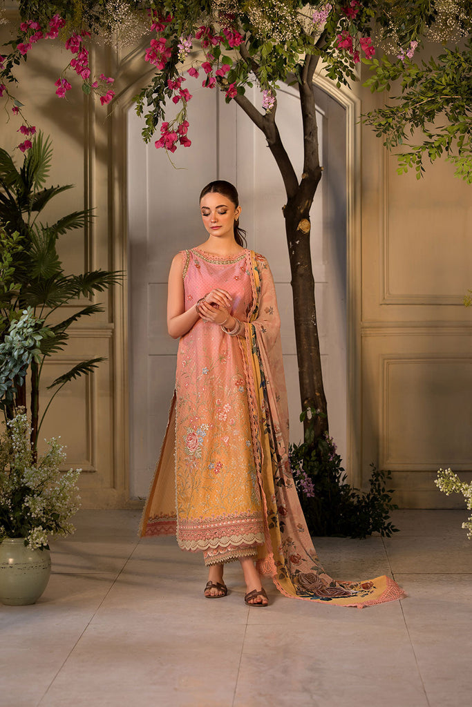 Design 11B - Sobia Nazir Vital Lawn Stitched