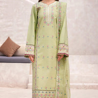 Tropical Orchid - Bahaar Embroidered Eid Lawn Stitched