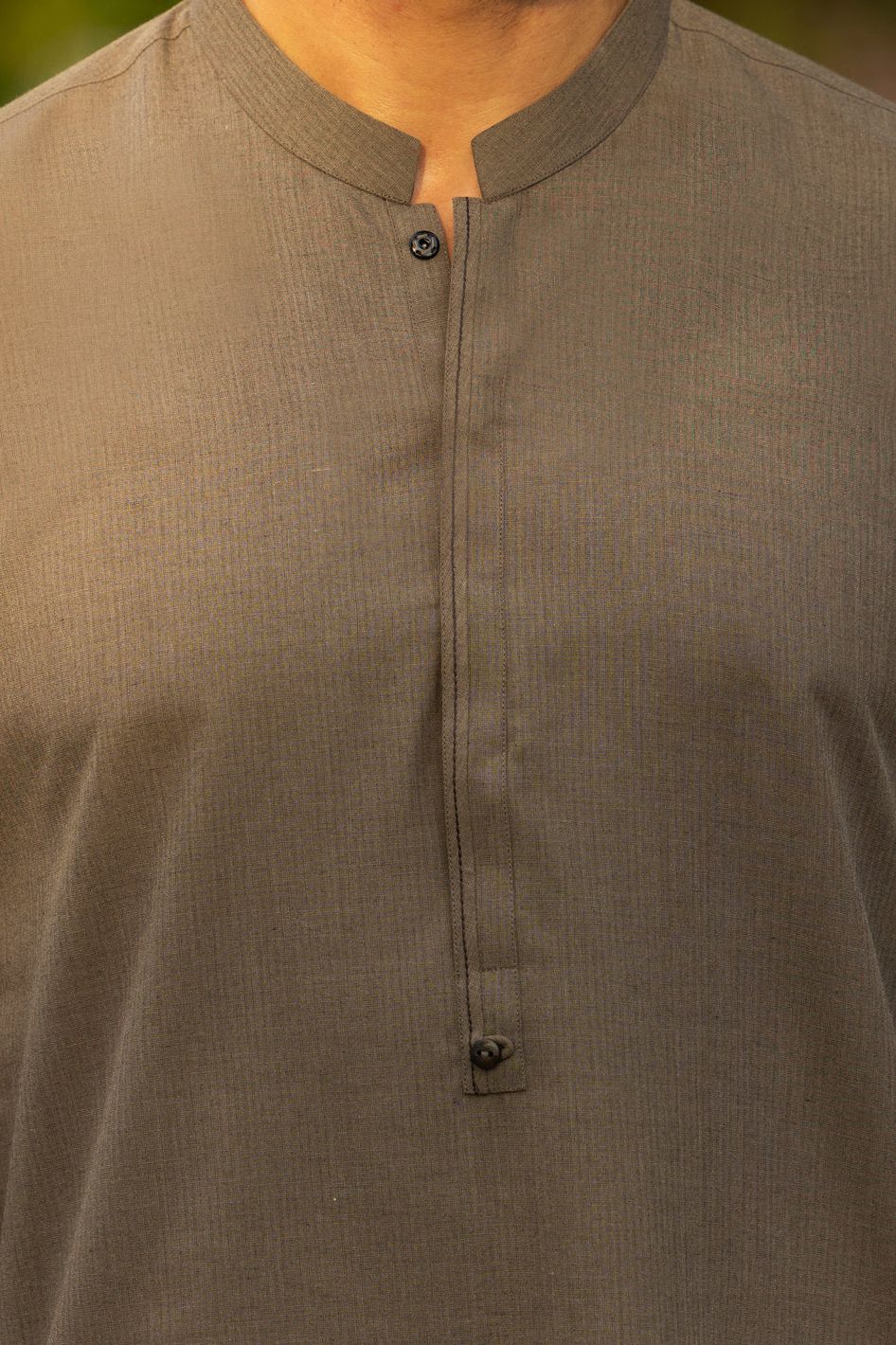 Blended Brown Kurta - Almirah