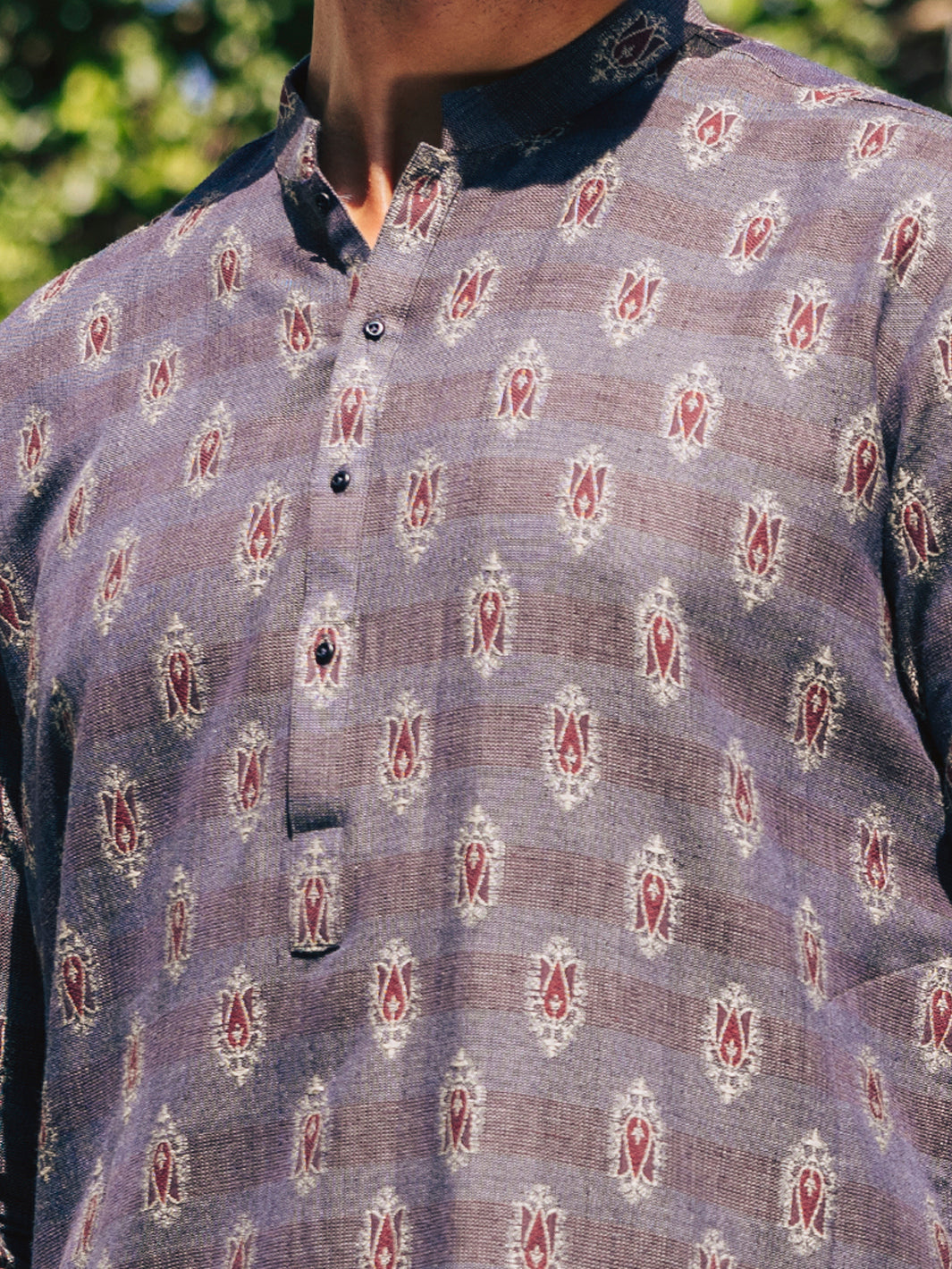 Cotton Grey Kurta - Almirah