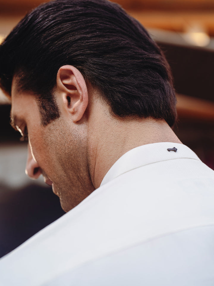Blended Off White Kurta - Almirah