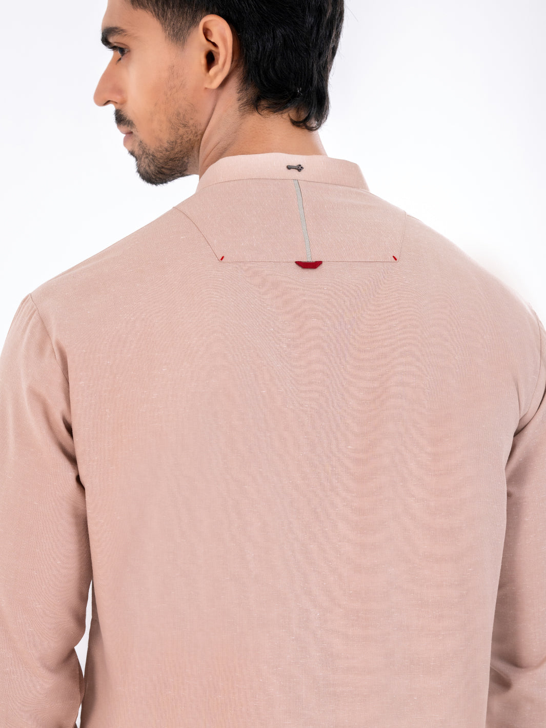 Blended Beige Kurta - Almirah