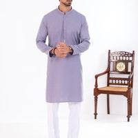 Blended Purple Kurta - Almirah
