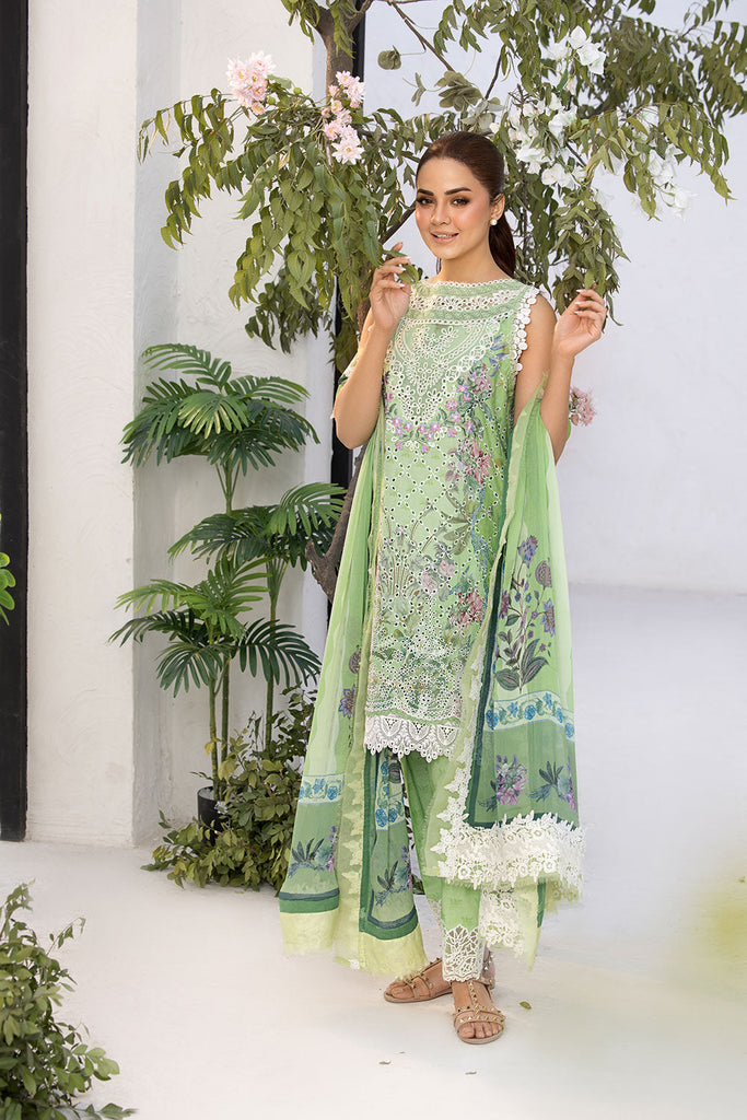 Design 12A - Sobia Nazir Vital Lawn Stitched