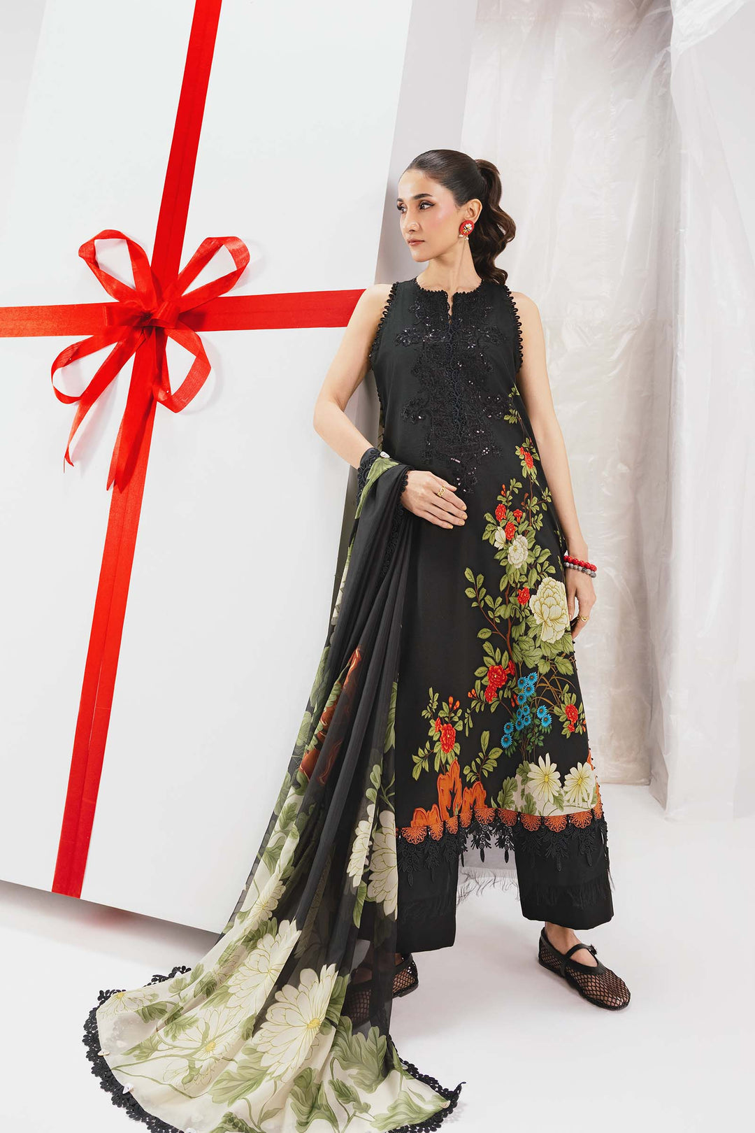 Design 12B - Maria B M Basic Summer Stitched