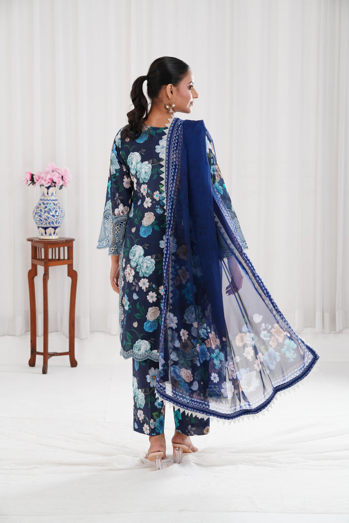 Floral Blush - Farasha Printed Essentials Stitched