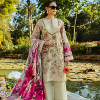 Roses & Whites - Elaf Premium Chikankari Stitched Collection