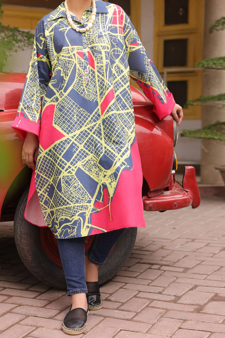 Lawn Multi Kurti - Almirah