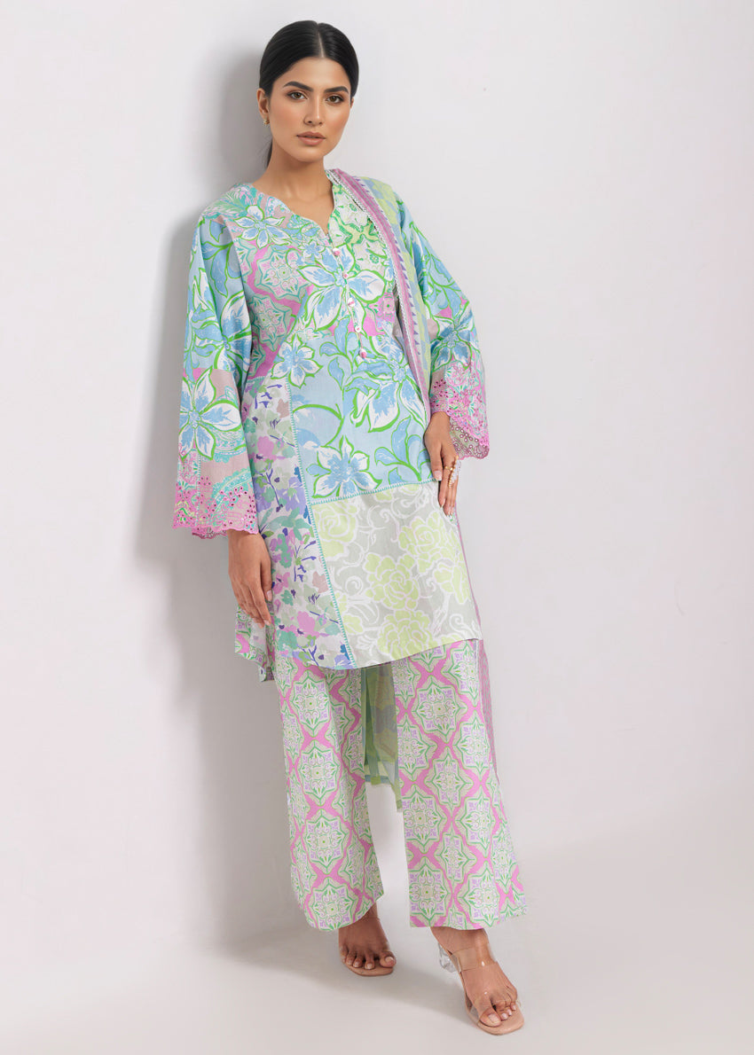 Cambric Multi Stitched Suit - Bonanza