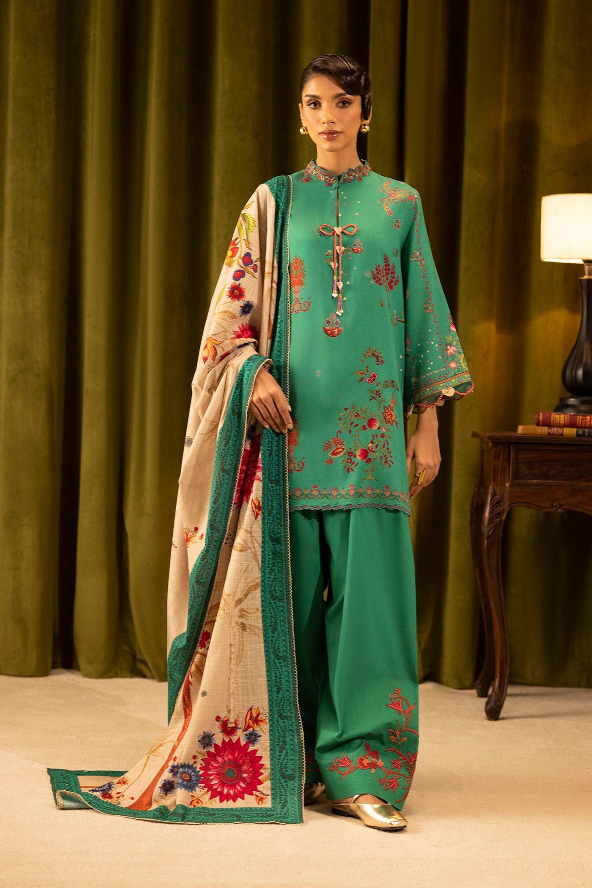 Design 19B - Sana Safinaz Muzlin Stitched – Janan