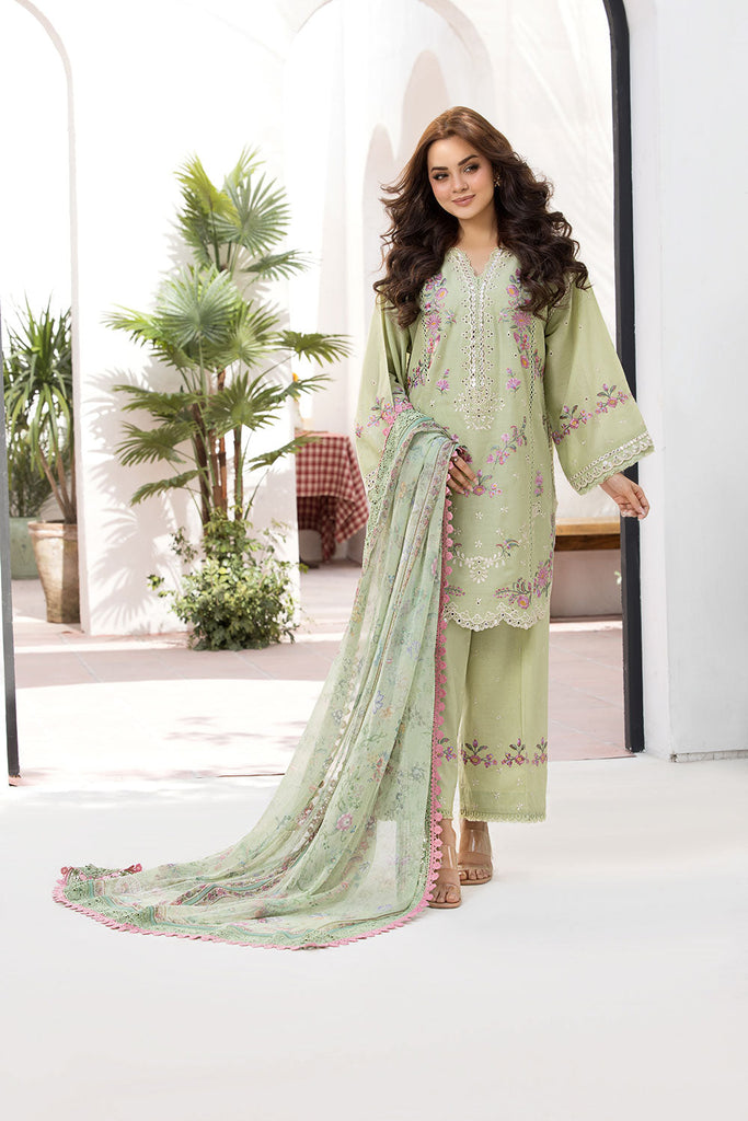 Design 1A - Sobia Nazir Vital Lawn Stitched