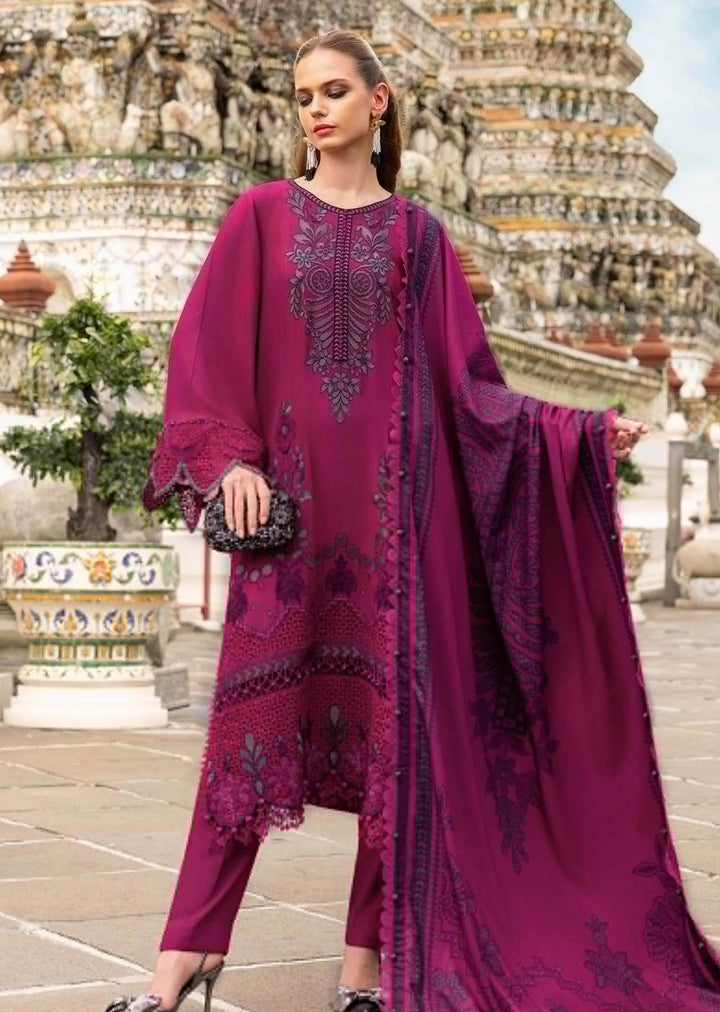 Design 4B - Maria B M Print Festive Stitched