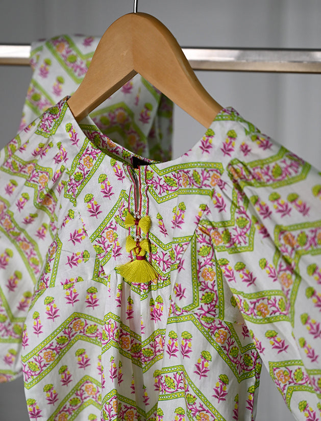 Cambric Off White Stitched Suit - J. Junaid Jamshed