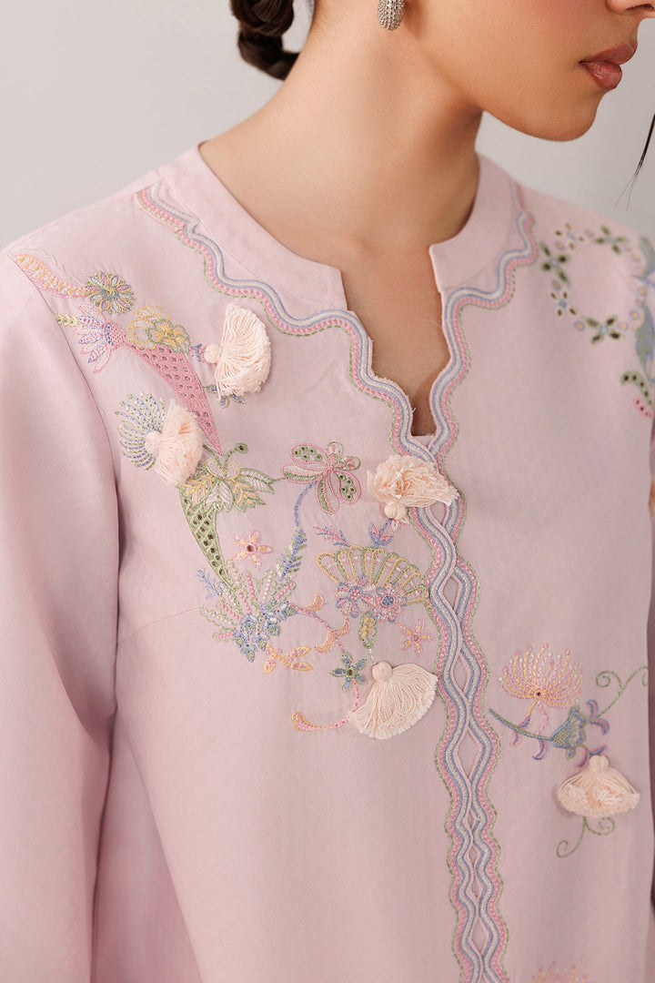 Fiora - Qalamkar Embroidered Co-Ords 26'