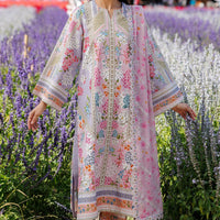 Lawn Light Purple Stitched Suit - Jazmin