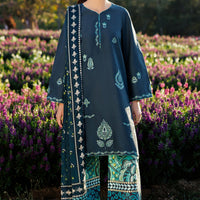 Embroidered Lawn Zinc Unstitched Suit - Jazmin
