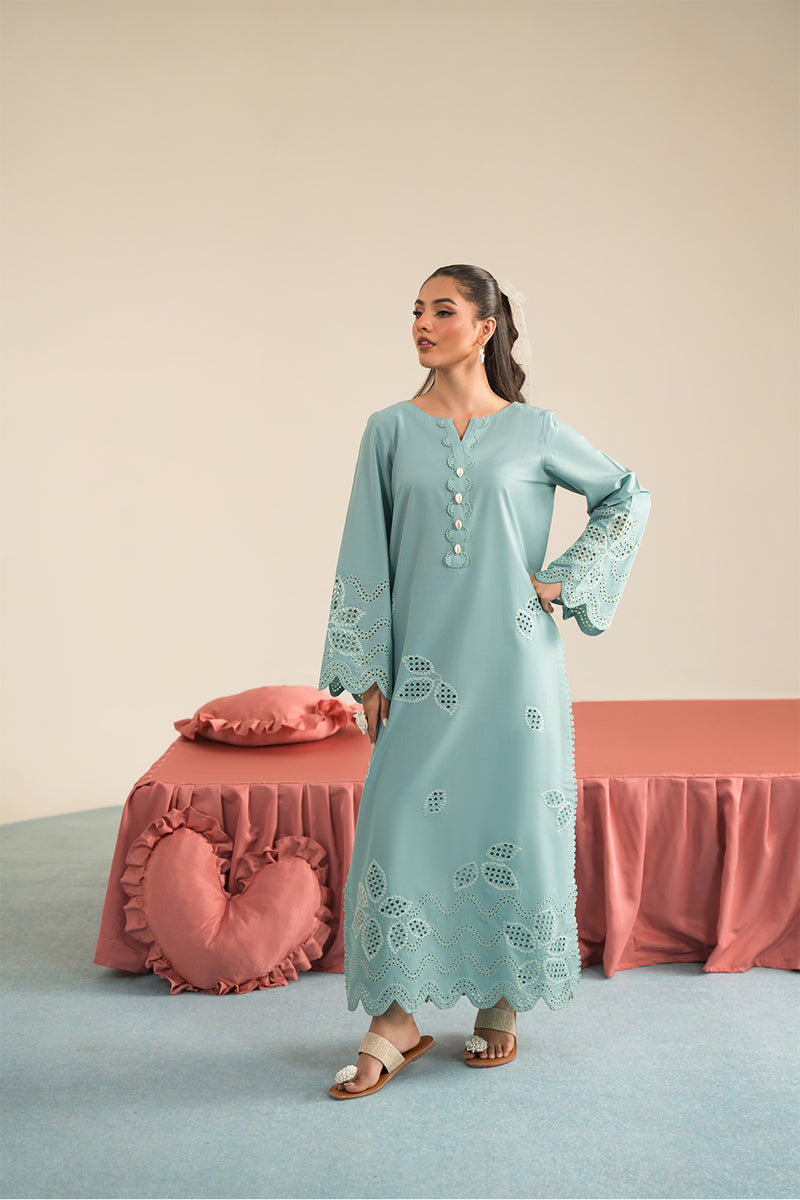 Cotton Grey Stitched Suit - Vanya