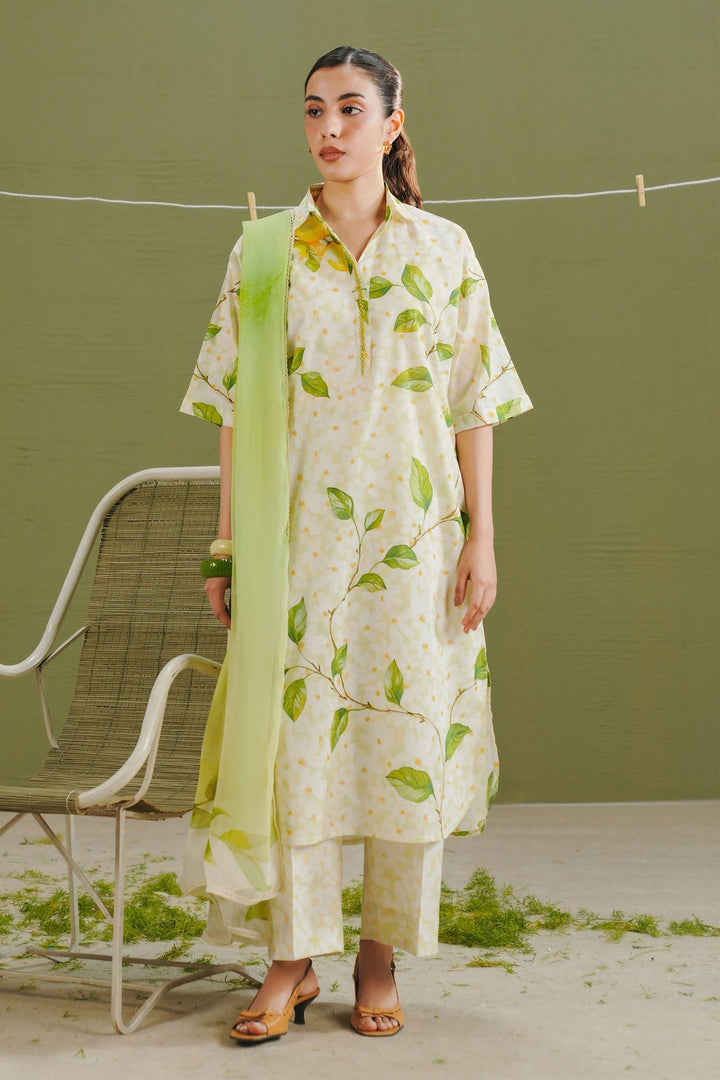 Kael-7A - Coco Prints By Zara Shahjahan Stitched