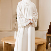 Aroha White Abaya