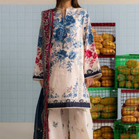 Emin-10A | Zara Shahjahan Stitched - Coco Prints Edit III