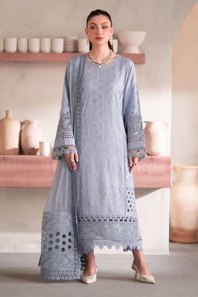 Karandi Grey Stitched Suit - Nureh