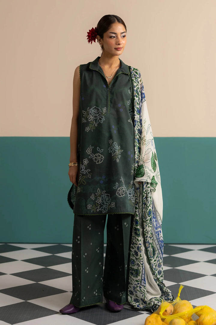 Kina-6A | Zara Shahjahan Stitched - Coco Prints Edit III