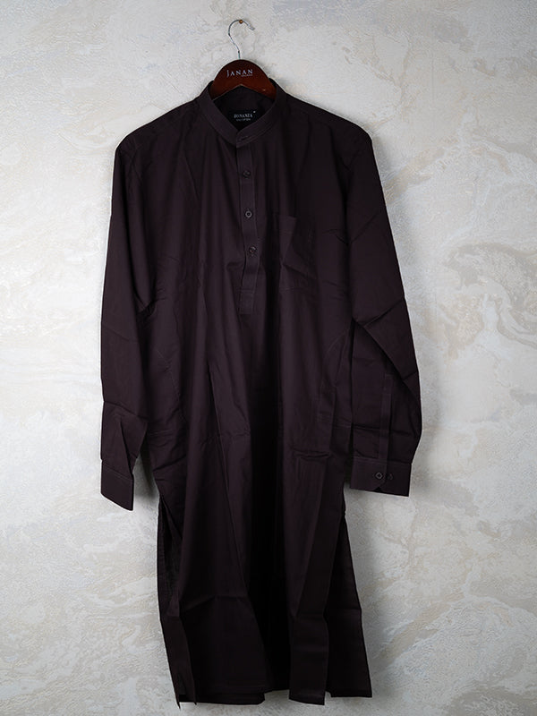 Blended Coffee Shalwar Kameez - Bonanza