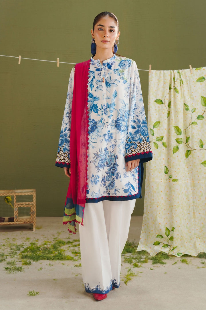 Aero-6A - Coco Prints By Zara Shahjahan Stitched