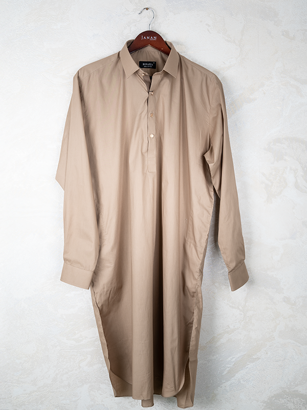 Blended Brown Shalwar Kameez - Bonanza