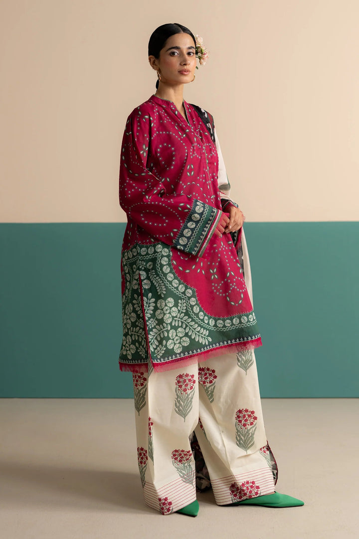 Nelea-2B | Zara Shahjahan Stitched - Coco Prints Edit III