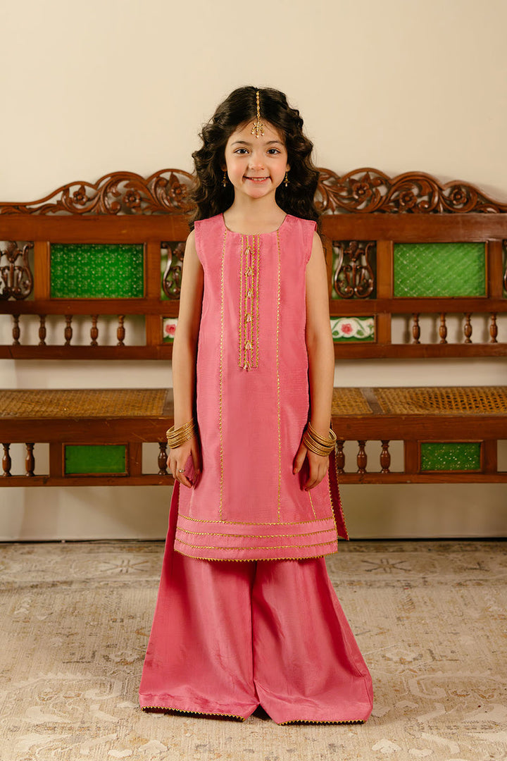 Silk, Net & Chiffon Green Stitched Suit - Vanya