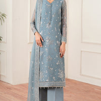 Aqua Bliss - Farasha Essence Formals Stitched