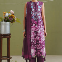 Aero-6B - Coco Prints By Zara Shahjahan Stitched