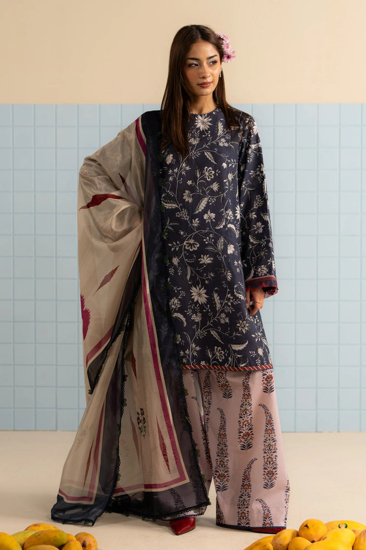 Liore-7B | Zara Shahjahan Stitched - Coco Prints Edit III