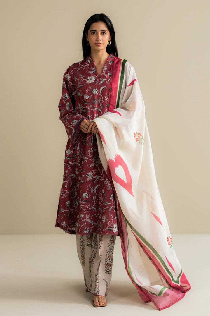 Liore-7A | Zara Shahjahan Stitched - Coco Prints Edit III