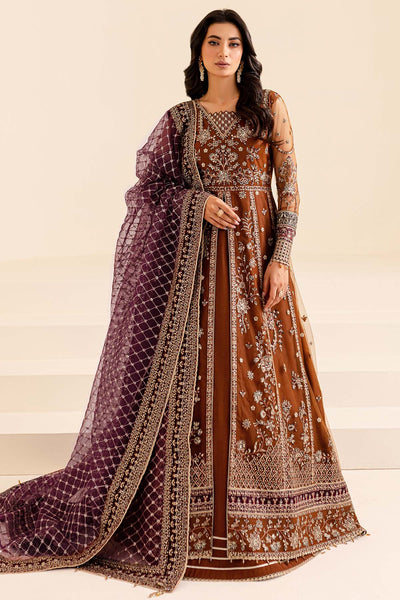 Crimson Allure - Farasha Lumiere Formal Stitched