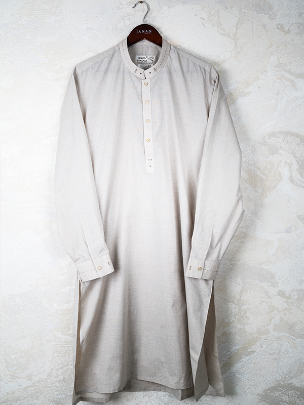 Light Brown Kurta Shalwar - Bonanza