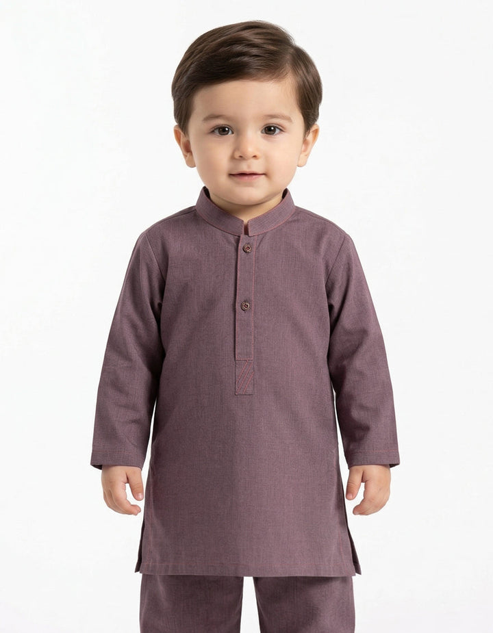 Blended Tea Pink Shalwar Kameez - J. Junaid Jamshed