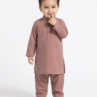 Blended Tea Pink Shalwar Kameez - J. Junaid Jamshed