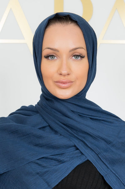 Navy Modal Hijab