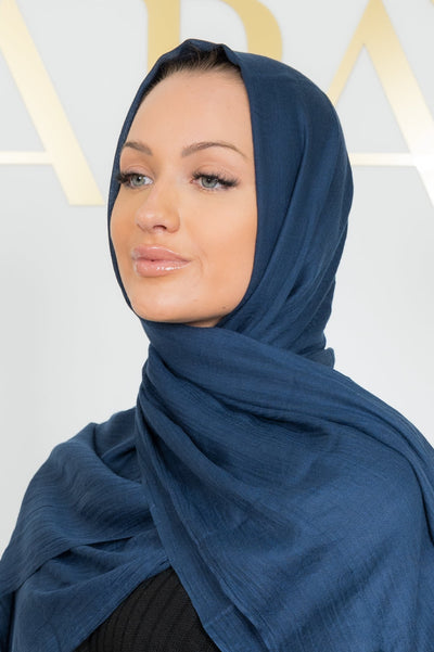 Navy Modal Hijab