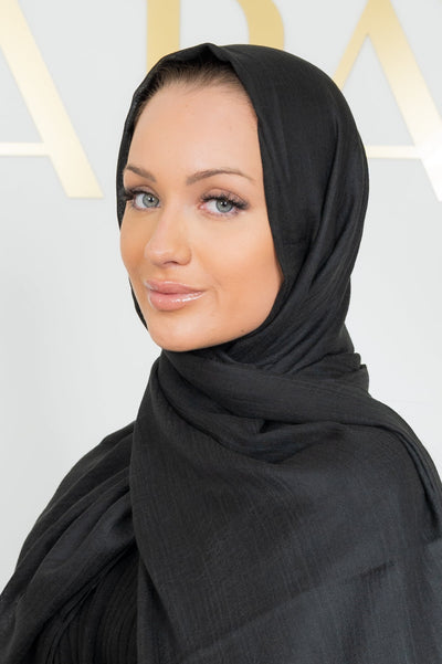 Black Modal Hijab