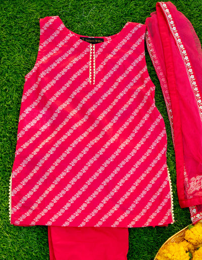 Lawn Pink Stitched Suit - J. Junaid Jamshed