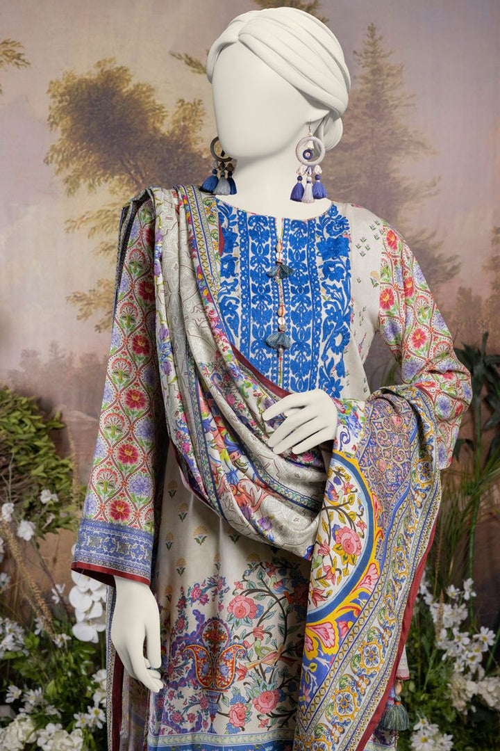 Linen Multi Stitched Suit - J. Junaid Jamshed