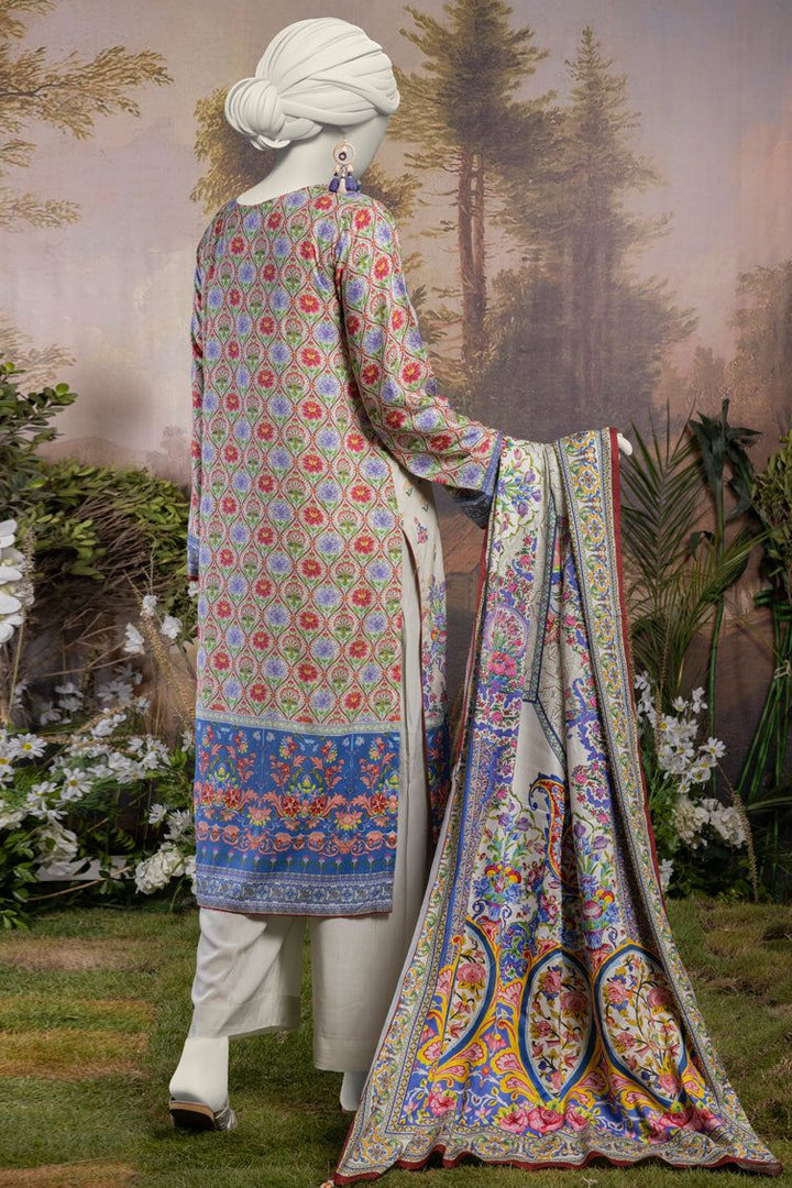 Linen Multi Stitched Suit - J. Junaid Jamshed